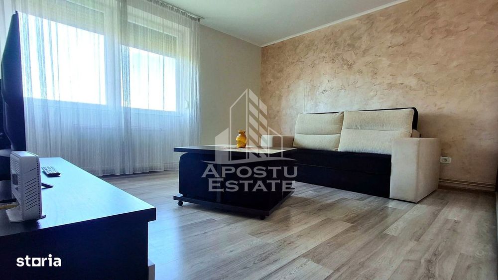 Apartament 1 camera,Decomandat,38 mp, mobilat
