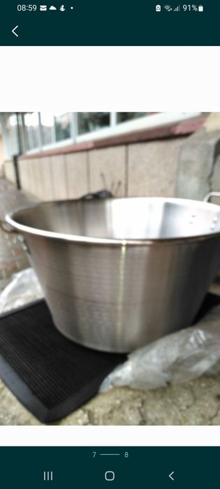 Ceaun/ Căldare inox alimentar 70L /Ofertă  549  lei.  40 L / 70 L , 16