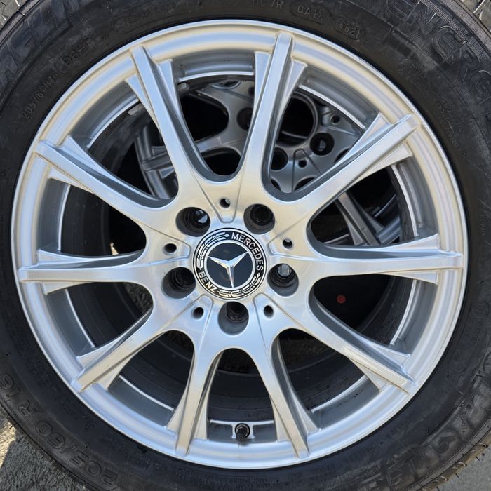 Jante aliaj Mercedes r 16, anvelope noi Michelin 205 60 16