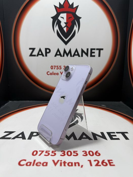 Zap Amanet Vitan - iPhone 14 - Purple - 256Gb - 83%