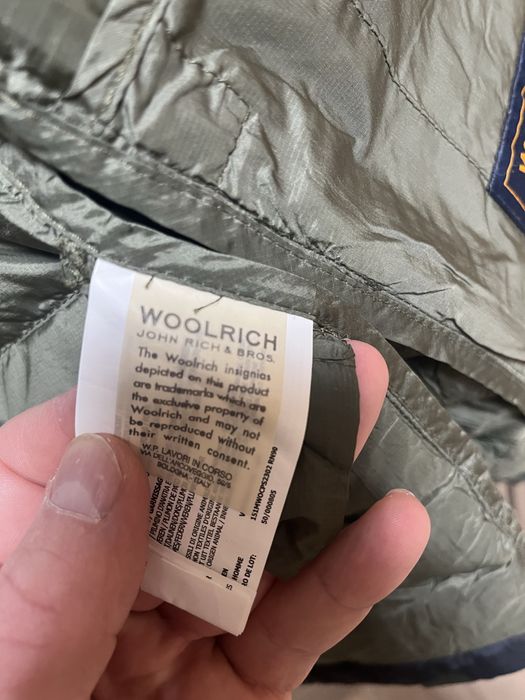 WOOLRICH : Light Down Camo Jacket - Леко яке с 90% пух размер ХЛ