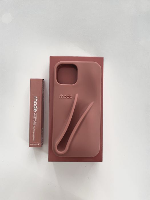 Rhode case+lipgloss iph 13/14/15