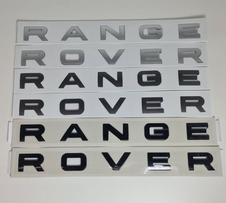 Oferta-Pachet-Set-Embleme-Sigle-Logo-Steme-Scris-Range-Rover-Fata-Spate-Haion-Negru-Lucios-Argintiu-Mat-Gri-Satinat-Evoque-Velar-Sport-Poze-Reale