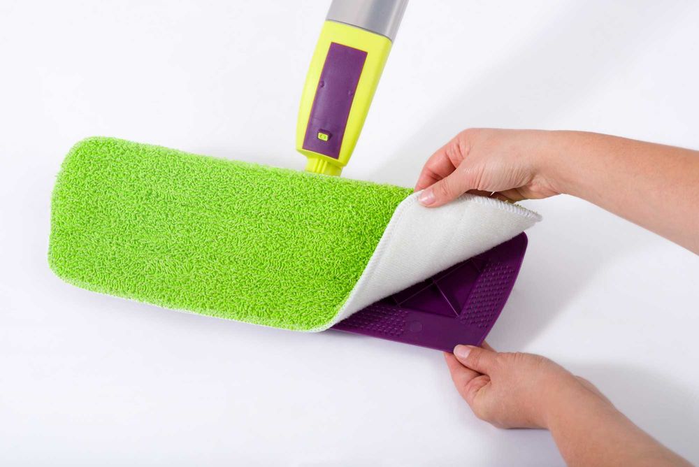 спрей моп и резервна микрофибърна кърпа