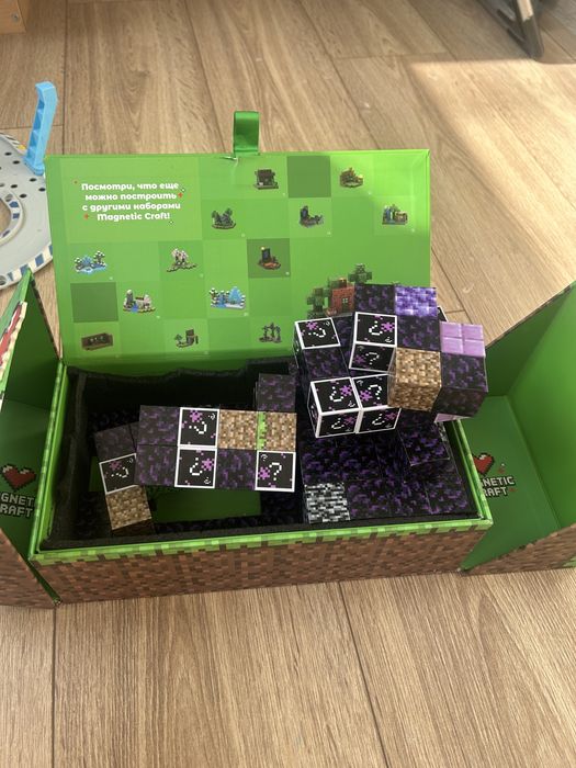 Mignetic кубики майнкрафт