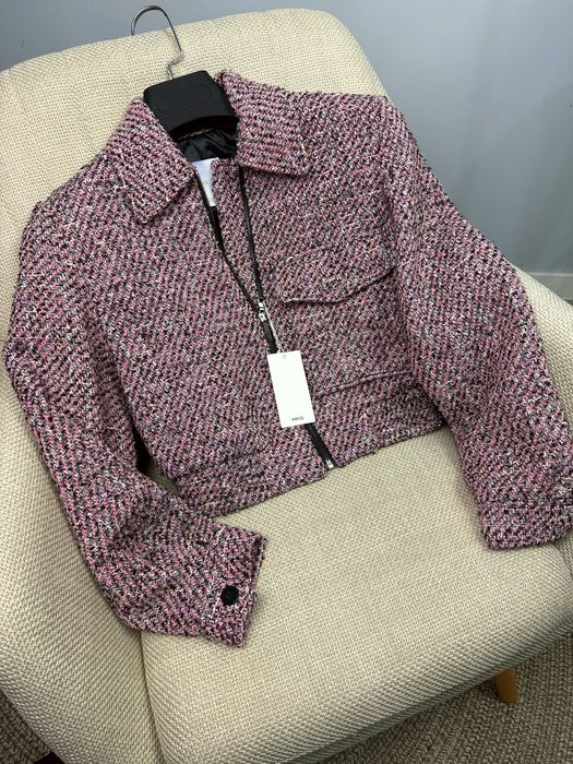 Mango дамско  яке от туид УНИКАЛНО