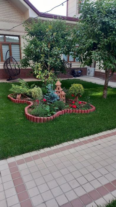 Газон.Ландшафт.Арча уход ва Декаративный Дарахтлар