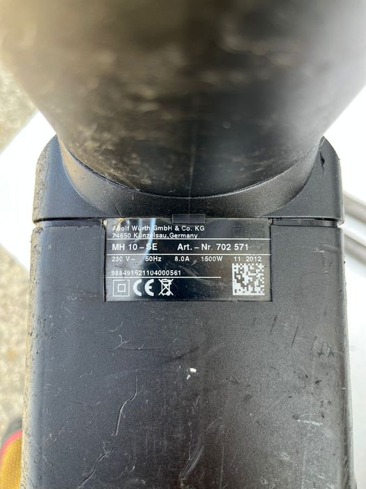 Picamer demolator Wurth Master MH 10 SE SDS Max la cutie