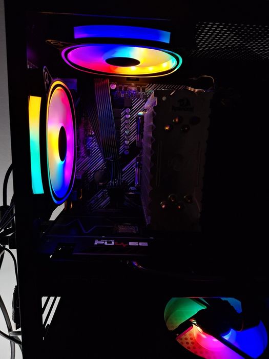 kit placă de bază asus b550 mk, 32gb ram, ryzen 5 2600, Ssd lexar eq790 2Tb
