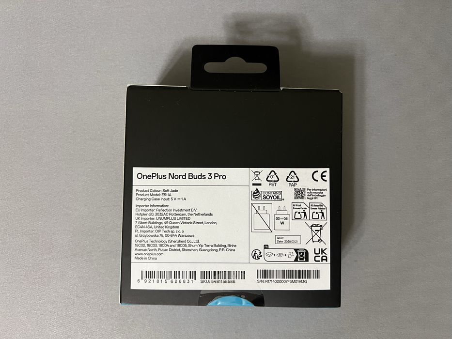 OnePlus Nord Buds 3 Pro, Sigilate, Garantie