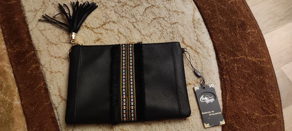 Geanta plic de ocazie piele naturala OnlyForYou