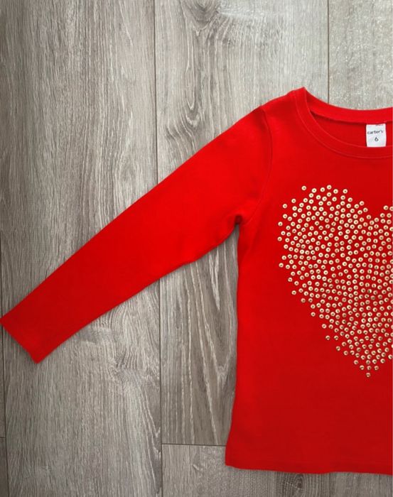 Bluza cu paiete Carters pt.5-6 ani