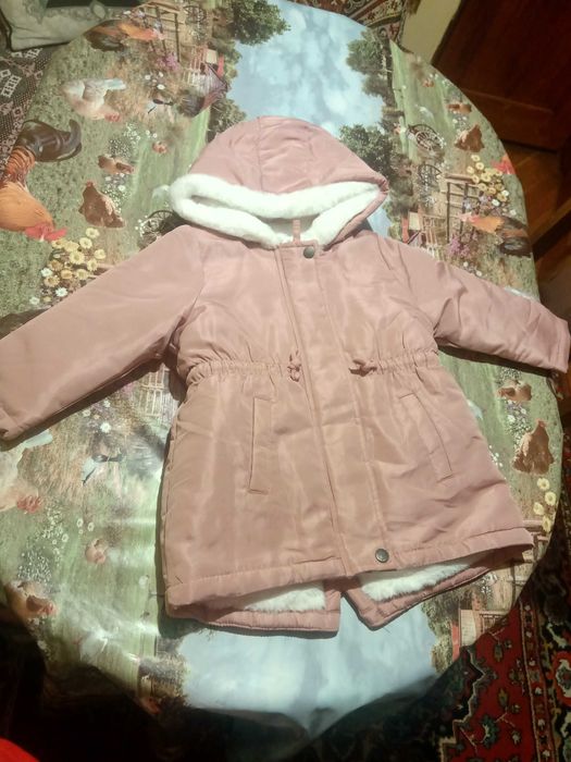 Зимна парка за момиче-размер 98