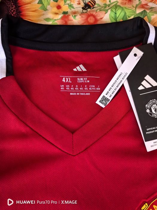 Тениска на Manchester united