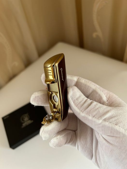 Подаръчен комплект Guevara – аксесоари за пури (запалка + ножица)