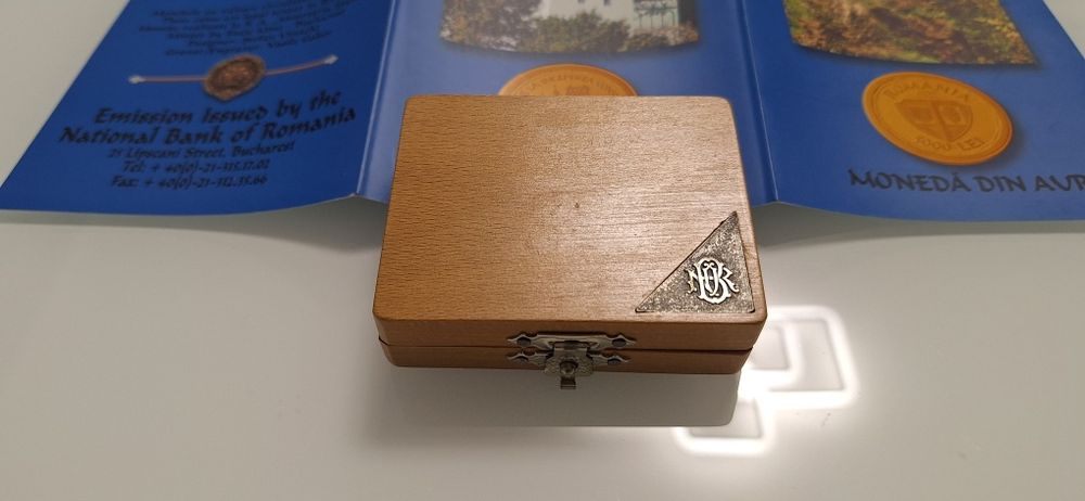 Castelul Bran 2003 Moneda aur BNR