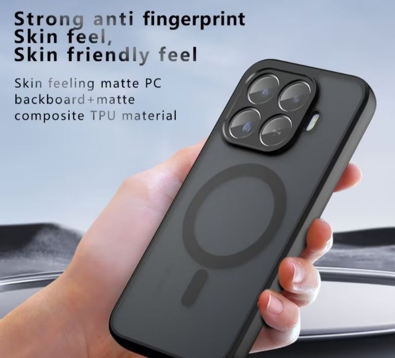 Xiaomi 17T,17T pro Armor shockproof magsafe ударо-устойчив кейс мат