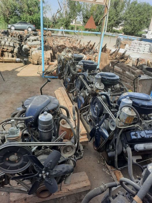 Двигатель Газ 66. 53. 54.