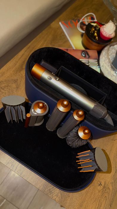 Dyson Airwrap Complete Long HS05 Prussian Blue/Copper – пълен комплект