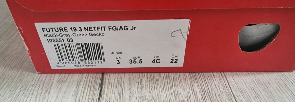 Ghete fotbal Puma 35,5