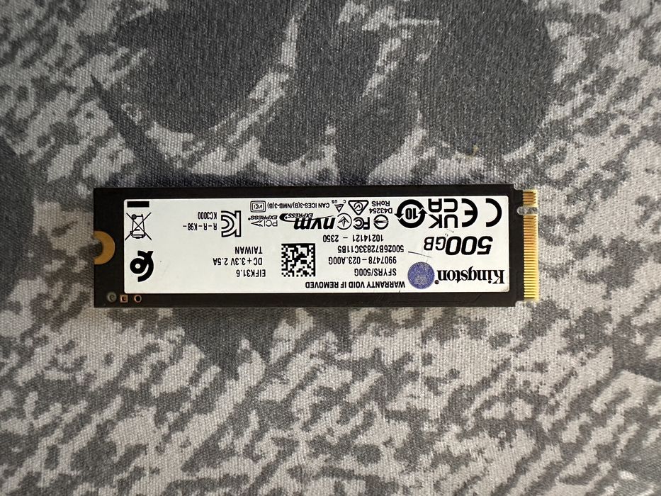 Продам Kingston fury SSD M2 500Gb