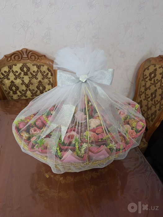 Kelin salom uchun dastro'mol buketcha