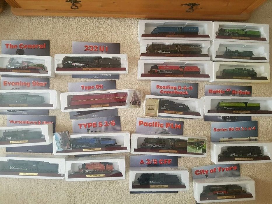 Machete locomotive ATLAS noi sc. 1:100 plinta lemn 23-30 cm