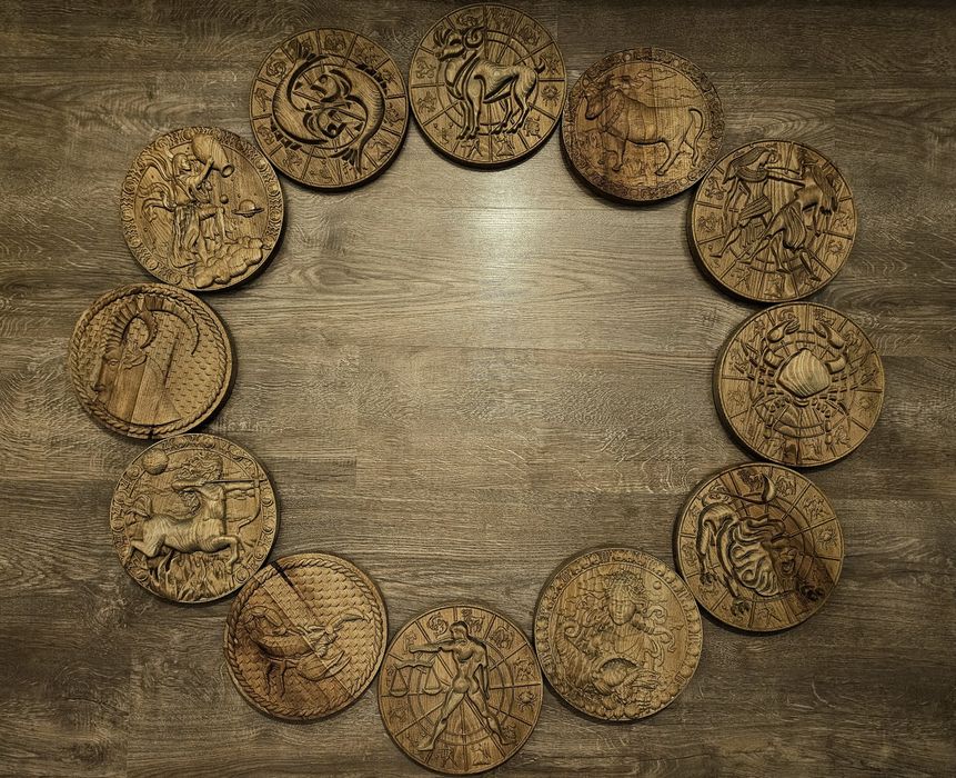 Дърворезба: Зодиакален знак