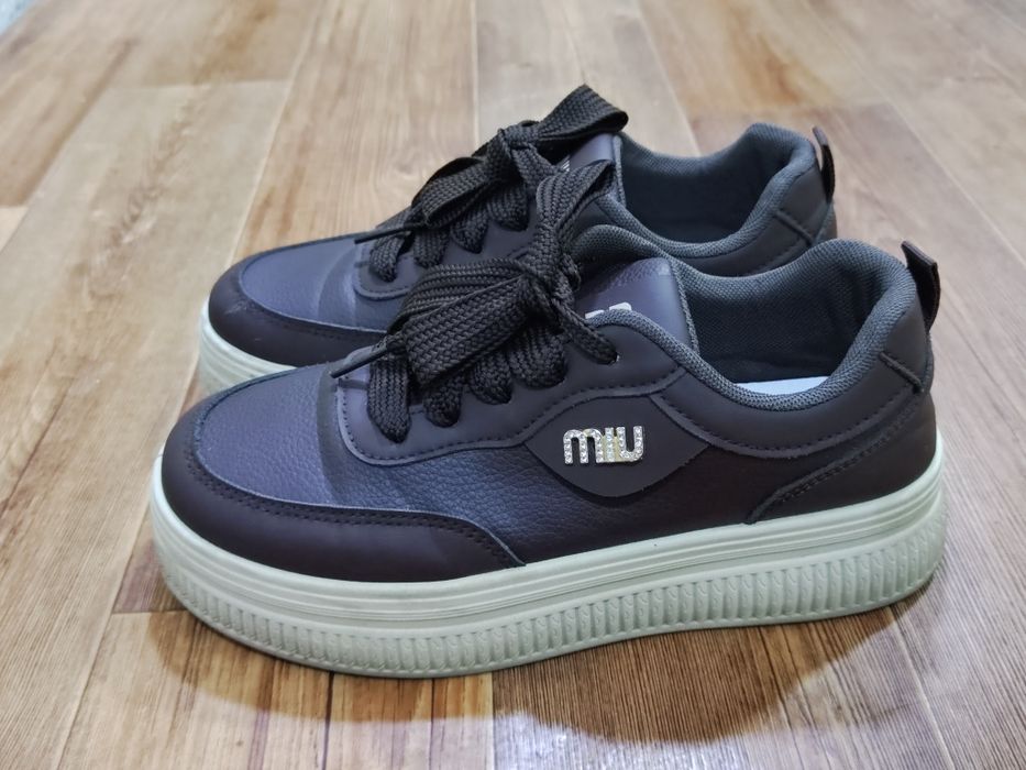 Кроссовки miu miu.