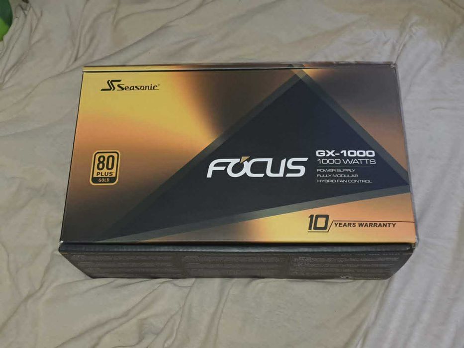 Seasonic Focus Gx1000 80 Plus Gold Захранване