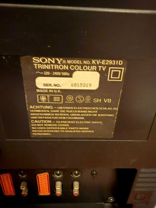 Televizor Sony Trinitron KV-E2931D (29 inch/72cm)