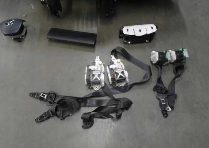volskwagen vw touareg p7 kit airbag volan pasager plansa de bord