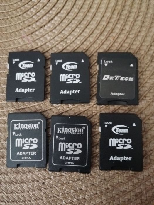 Адаптер преходник за SD карта SanDisk,microSD / TransFlash адаптер,чер