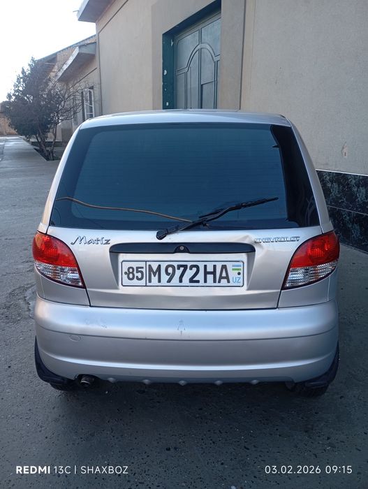 Матиз пол лукс метан газда