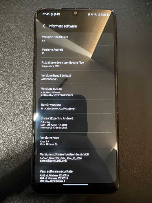 Vând Samsung Galaxy A22 4G impecabil