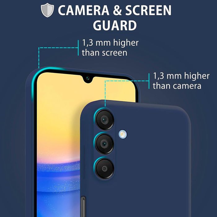 Матов Силиконов Кейс за Samsung Galaxy A05s A16 A24 A25 A36 A56