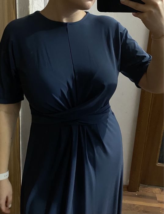 Rochie lunga , material elastic