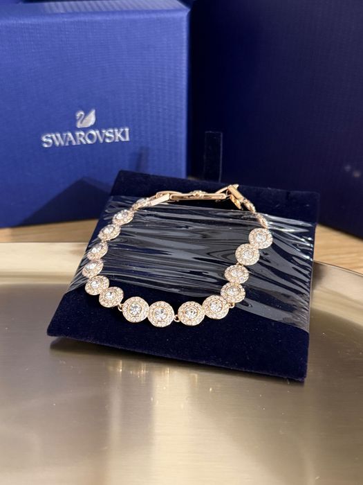 Set Swarovski Angelic Rosé brățară si colier