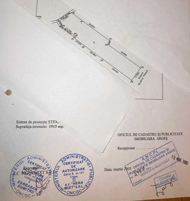 Vand teren intravilan Ciocanai Mosoaia