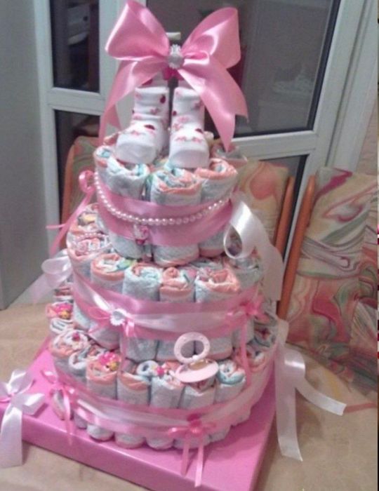 Торт из памперсов подарок beshik to'yga pampersli tort pampers tort