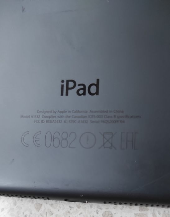 Айпад мод 1432 экран 7.9 (102×768)
