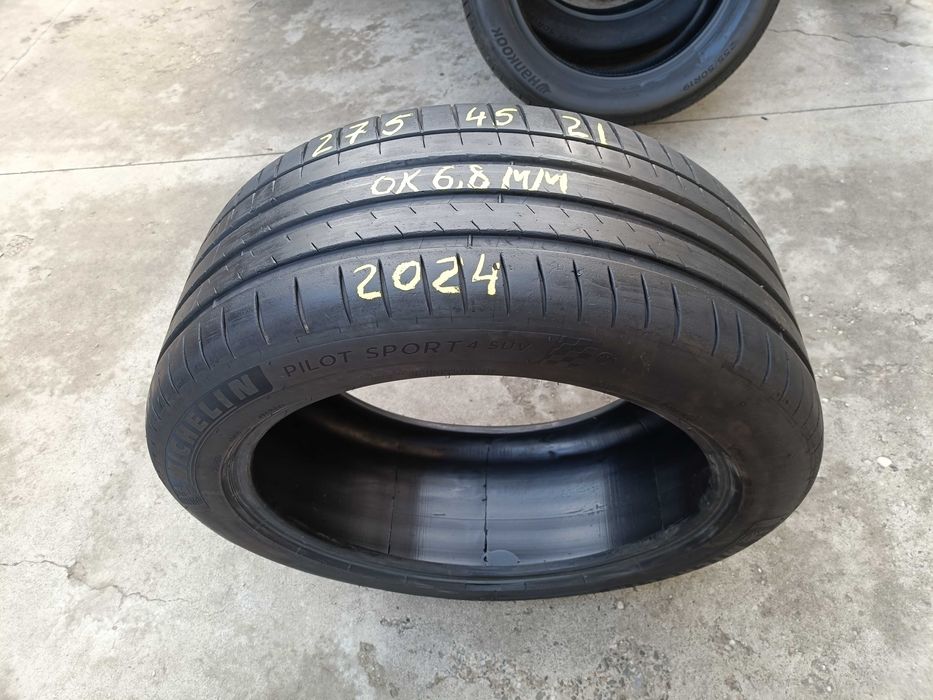 O anvelopa vara 275 45 21 michelin pilot sport 4 suv 6,8 mm dot 2024