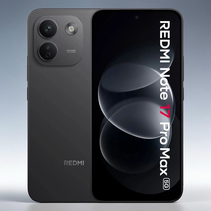 Xiaomi Redmi Note 17 Pro Max 5G 512GB 8RAM Black / Cloud Blush / Green ЧИСТО НОВ! Неразпечатан! 2г. Гаранция!