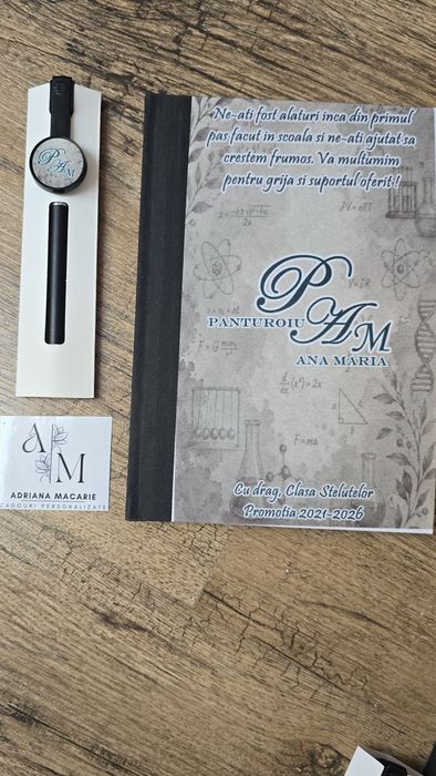 Agende personalizate + pix personalizat
