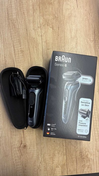 Vând Aparat de ras electric Braun Series 6 61-N1000s, încă în garanție