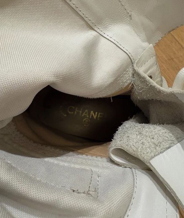 Ghete Chanel piele naturală