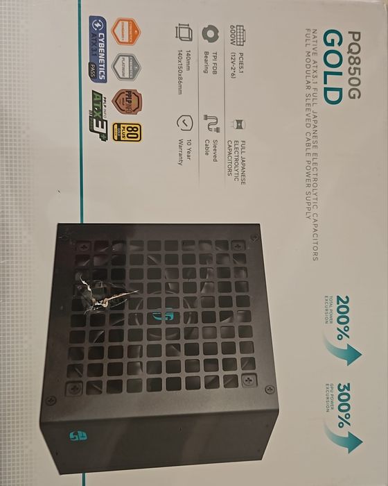 Полномодульный блок питания Deepcool PQ850G Gold