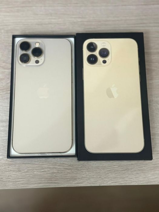 iPhone 13 pro max 128gb gold