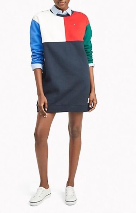 Платье-свитшот от TOMMY HILFIGER