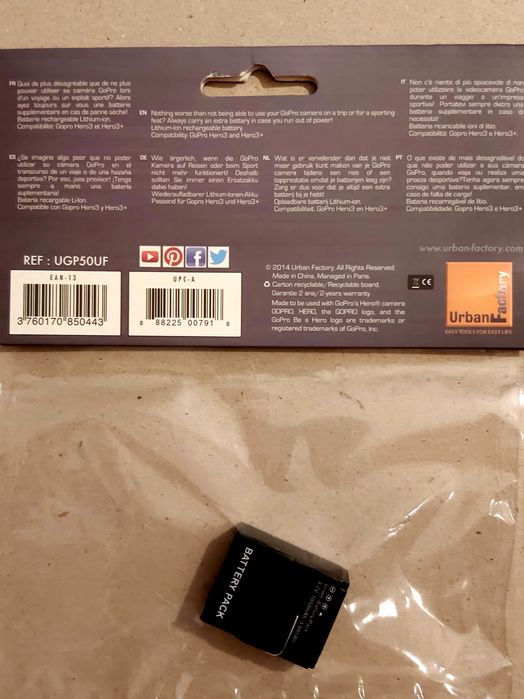 GoPro - baterie 1050 mAh